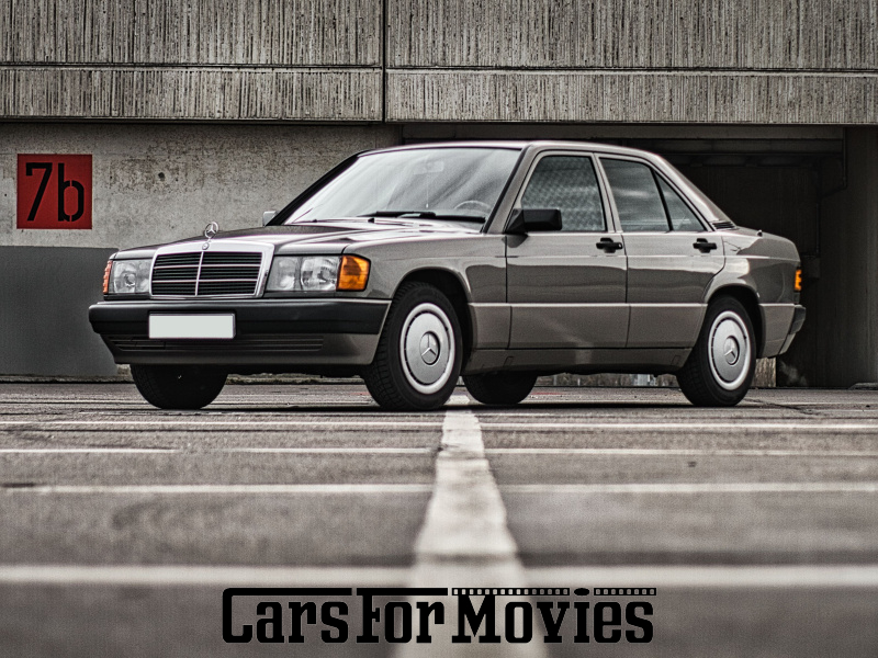CarsForMovies | Mercedes Benz 190 E 1.8  W201 1992 Deutschland Grau Schwarz Zivilfahrzeug Limousine Baden-Württemberg 7364 Schiebedach